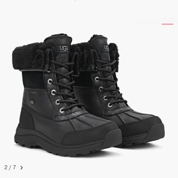 EC UGG Butte III CWR Boots - Black - Size 4 - EUR36 - Picture 1 of 8